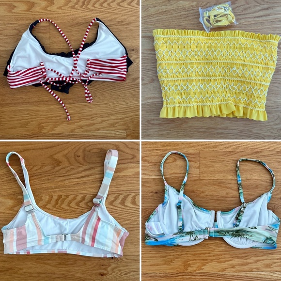 *9* Women's Swim Pieces (4 Tops + 5 Bottoms) - Picture 9 of 12